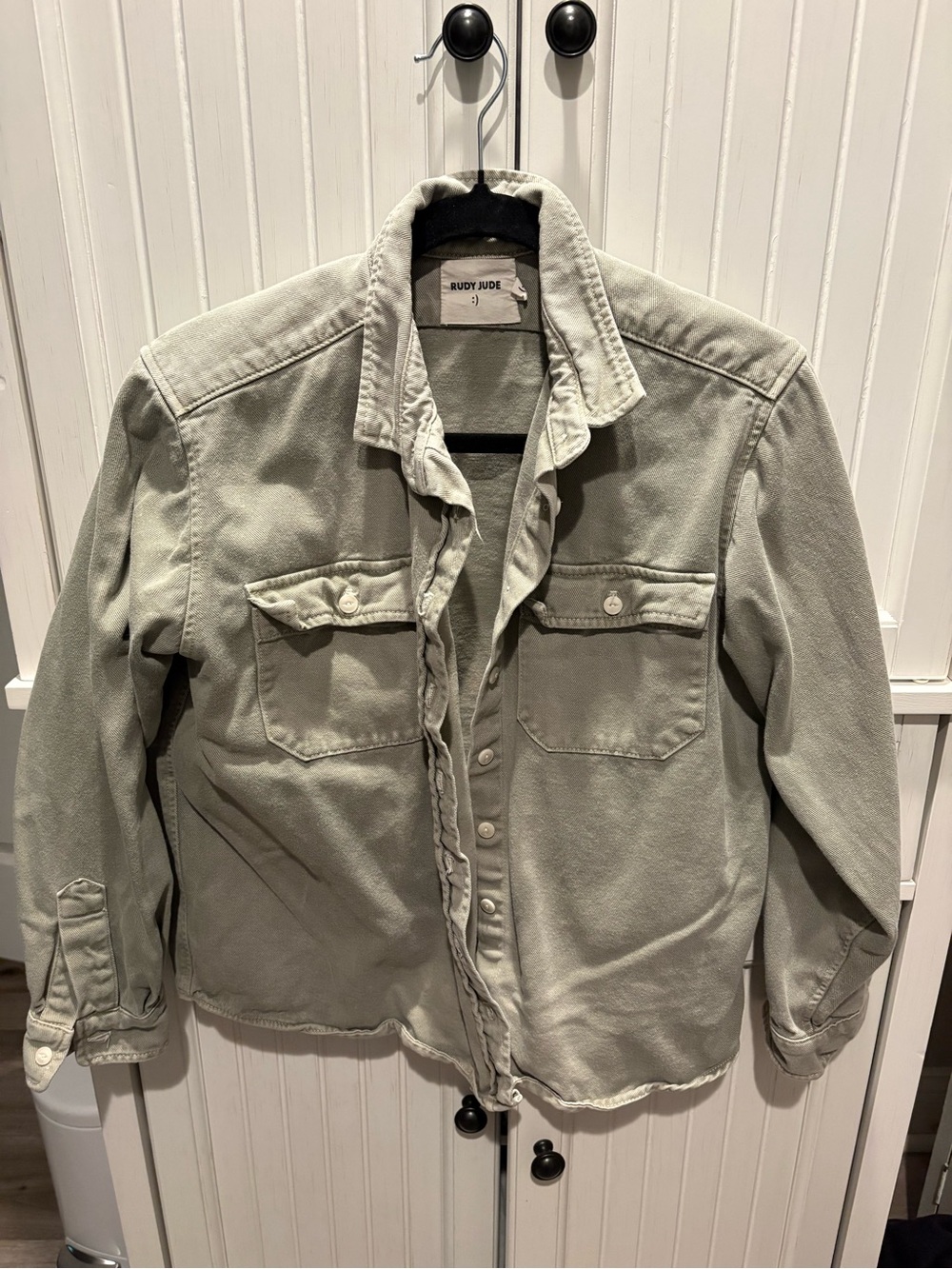 Rudy Jude Light Green Bean Chamois